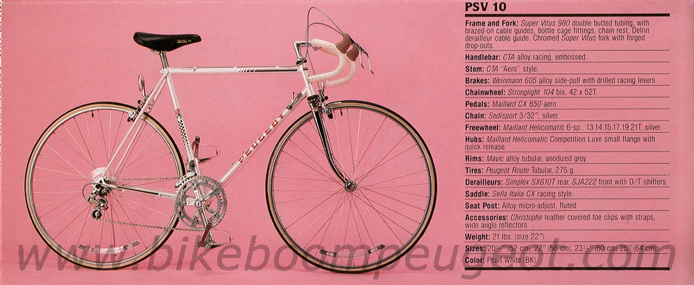 Peugeot 1983 USA Brochure